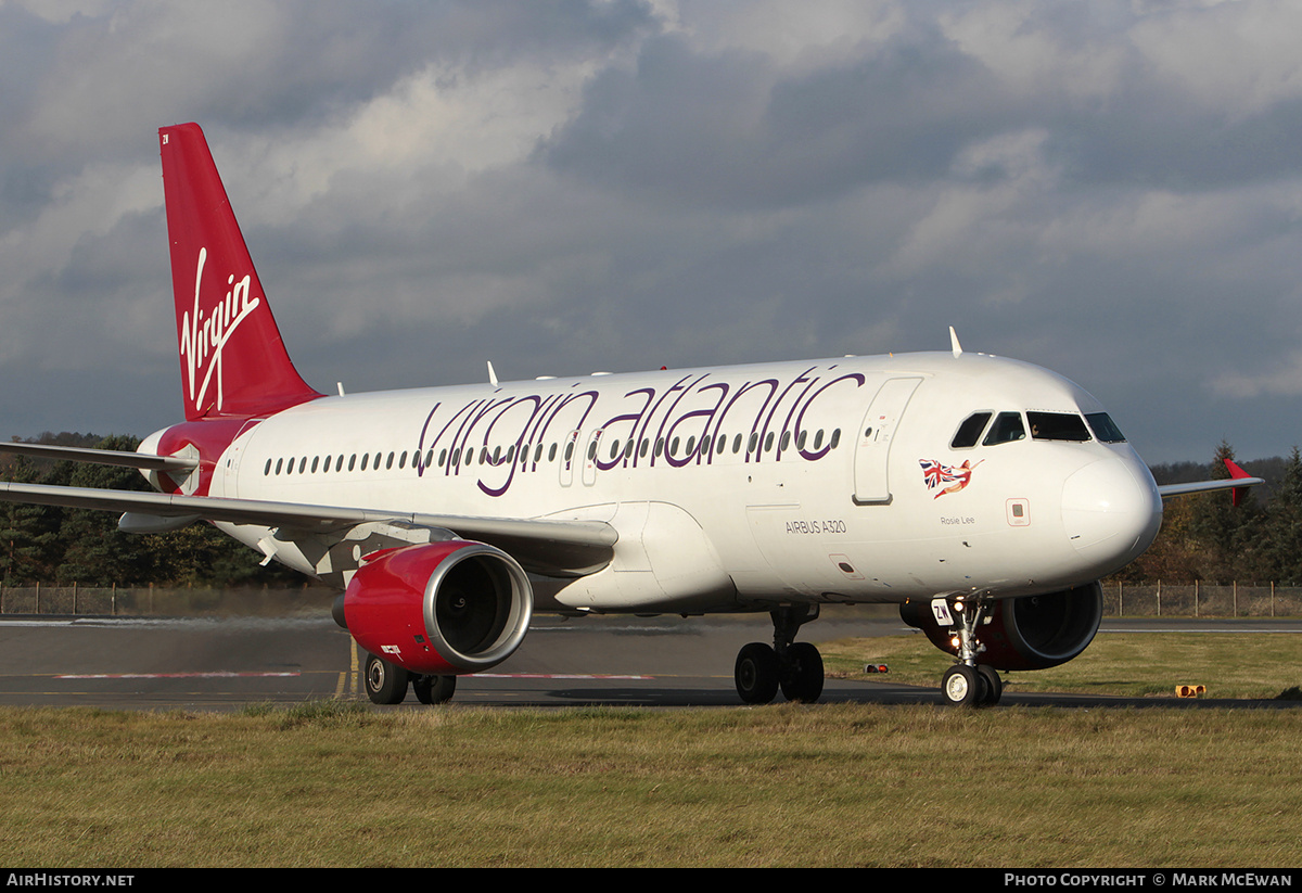 Aircraft Photo of EI-EZW | Airbus A320-214 | Virgin Atlantic Airways | AirHistory.net #165124