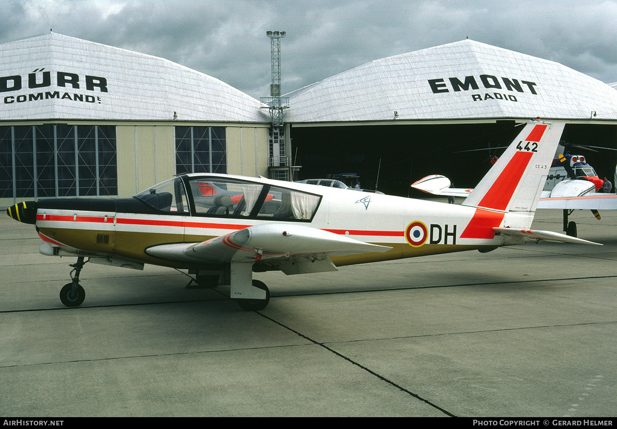 Aircraft Photo of 442 | Wassmer CE43 Guepard | France - Air Force | AirHistory.net #165140