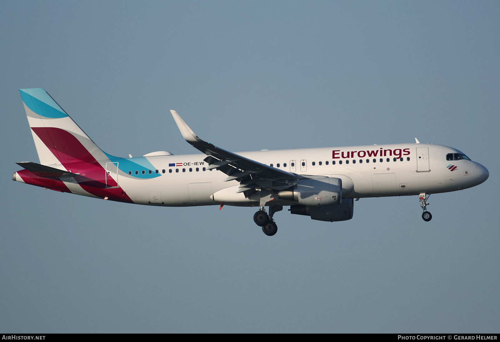 Aircraft Photo of OE-IEW | Airbus A320-214 | Eurowings | AirHistory.net #165142