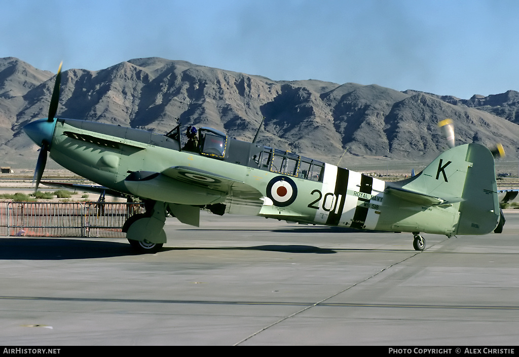 Aircraft Photo of N518WB / NX518WB / WB518 | Fairey Firefly AS6 | UK - Navy | AirHistory.net #165148