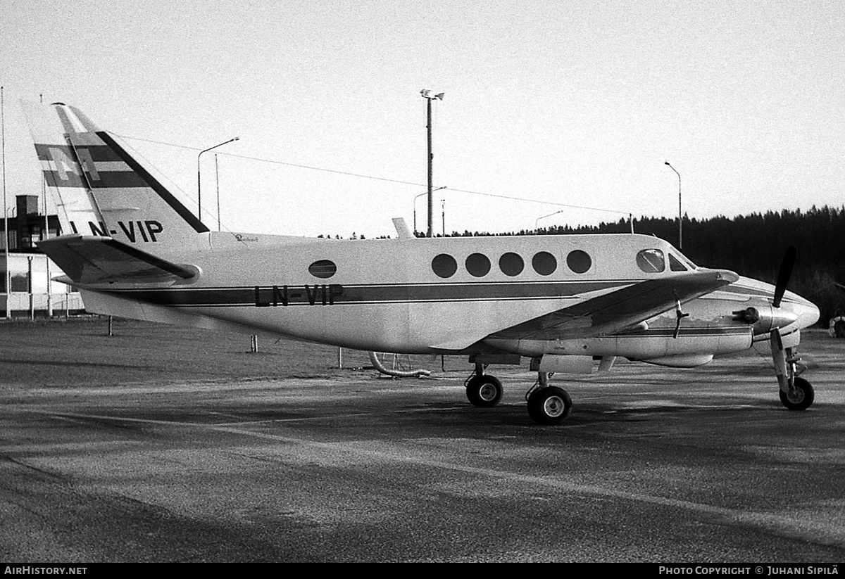 Aircraft Photo of LN-VIP | Beech 100 King Air | Mey-Air | AirHistory.net #165152