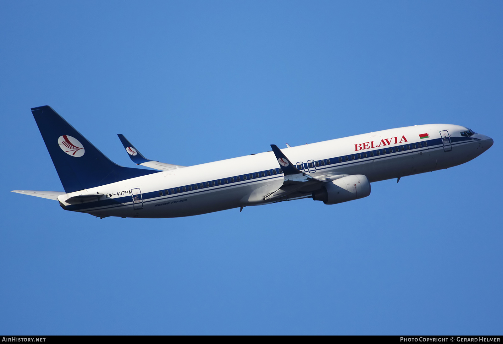Aircraft Photo of EW-437PA | Boeing 737-8K5 | Belavia | AirHistory.net #165155
