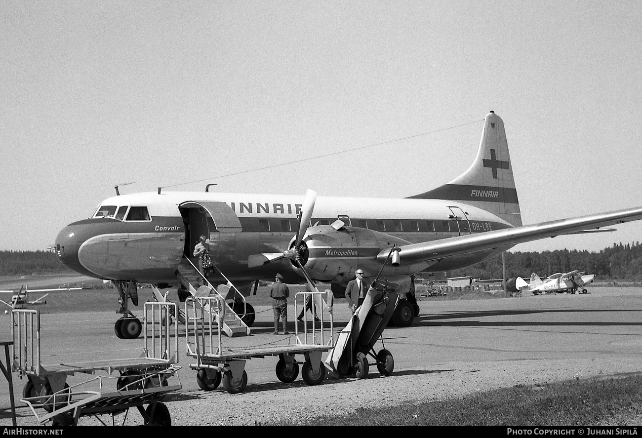 Aircraft Photo of OH-LRE | Convair 440-61 Metropolitan | Finnair | AirHistory.net #165170