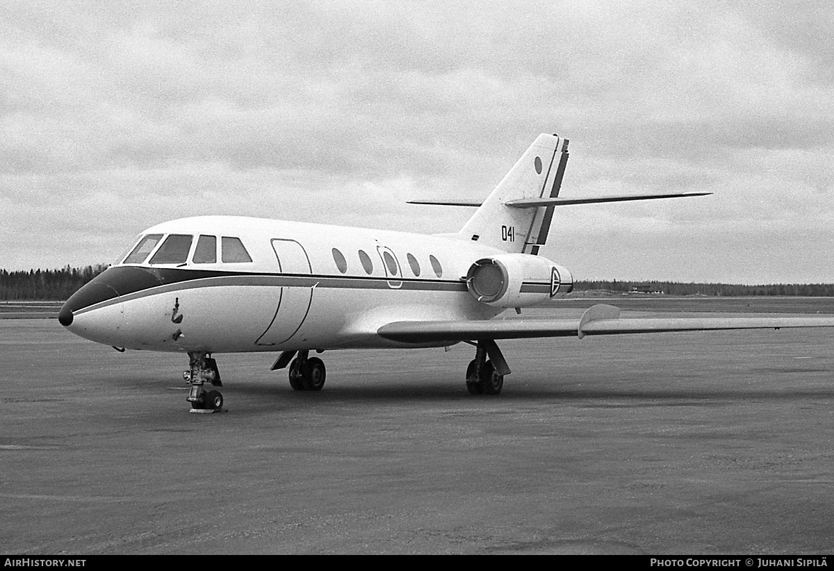 Aircraft Photo of 041 | Dassault Falcon 20 | Norway - Air Force | AirHistory.net #165183