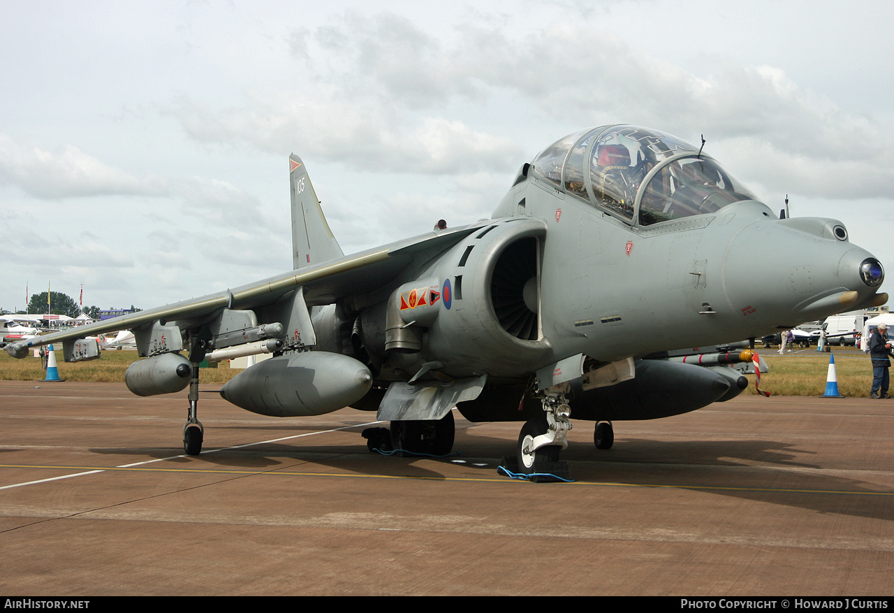 Aircraft Photo of ZH657 | British Aerospace Harrier T12 | UK - Navy | AirHistory.net #165198