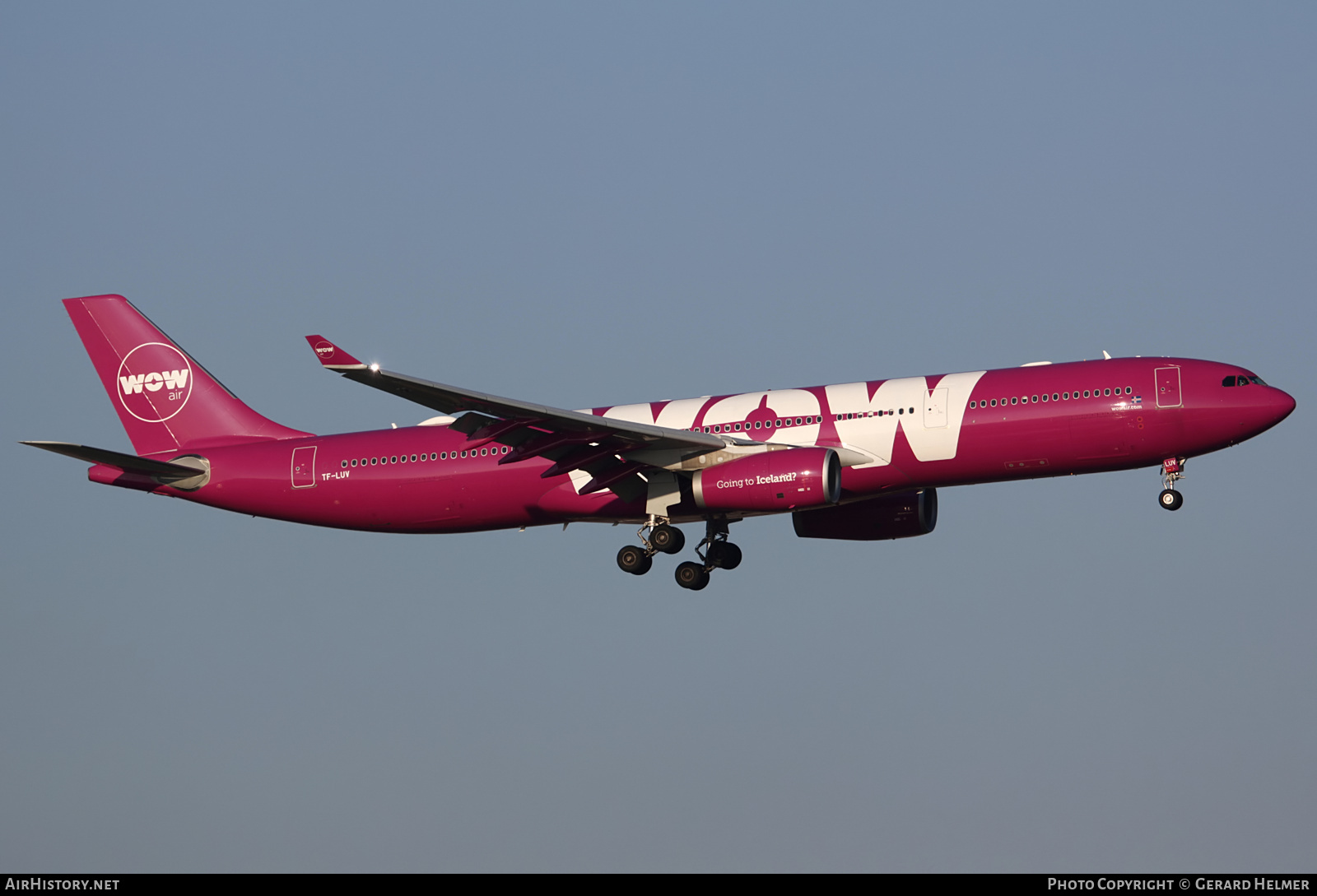 Aircraft Photo of TF-LUV | Airbus A330-343 | WOW Air | AirHistory.net #165209