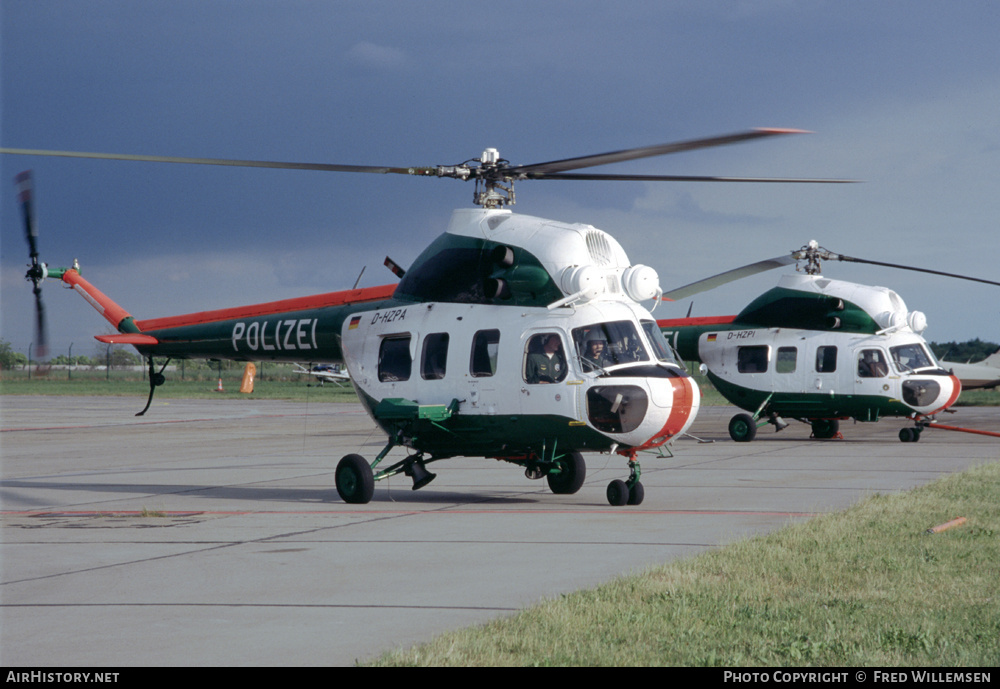 Aircraft Photo of D-HZPA | Mil Mi-2 | Polizei Brandenburg | AirHistory.net #165233