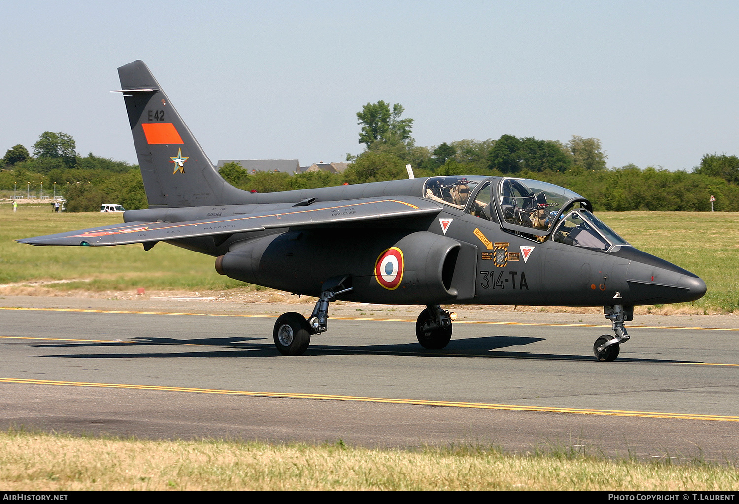 Aircraft Photo of E42 | Dassault-Dornier Alpha Jet E | France - Air Force | AirHistory.net #165238