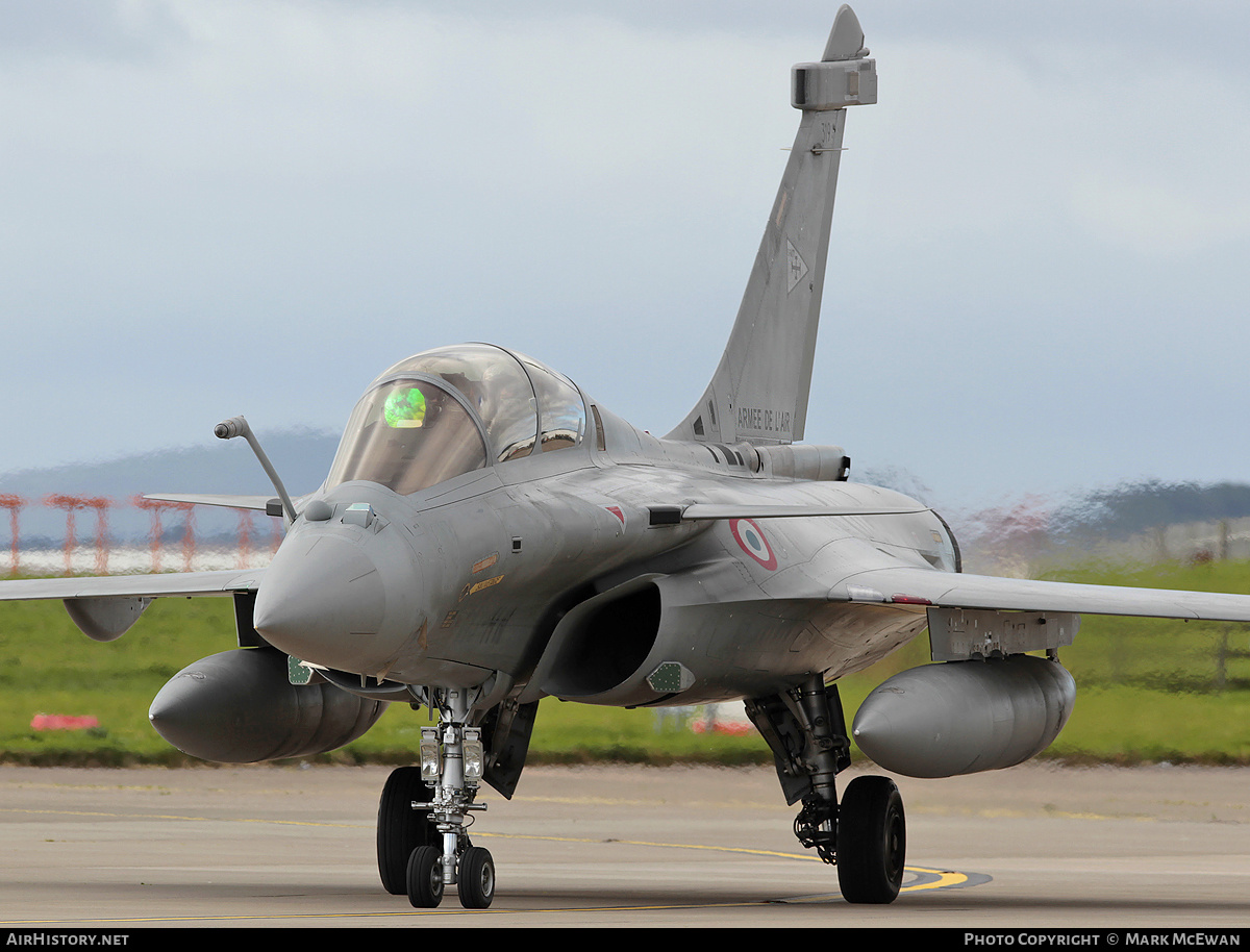 Aircraft Photo of 319 | Dassault Rafale B | France - Air Force | AirHistory.net #165239