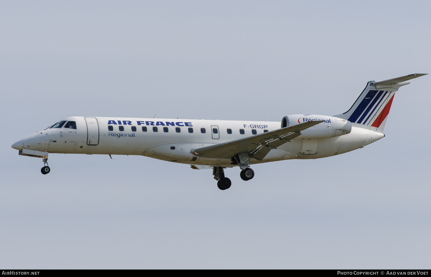 Aircraft Photo of F-GRGP | Embraer ERJ-135ER (EMB-135ER) | Air France | AirHistory.net #165242