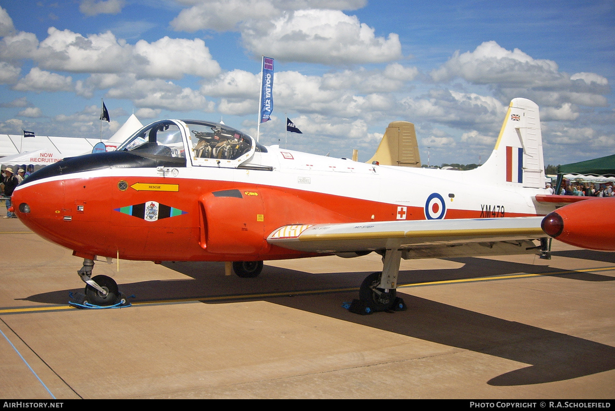 Aircraft Photo of G-BVEZ / XM479 | Hunting P.84 Jet Provost T3A | UK - Air Force | AirHistory.net #165283