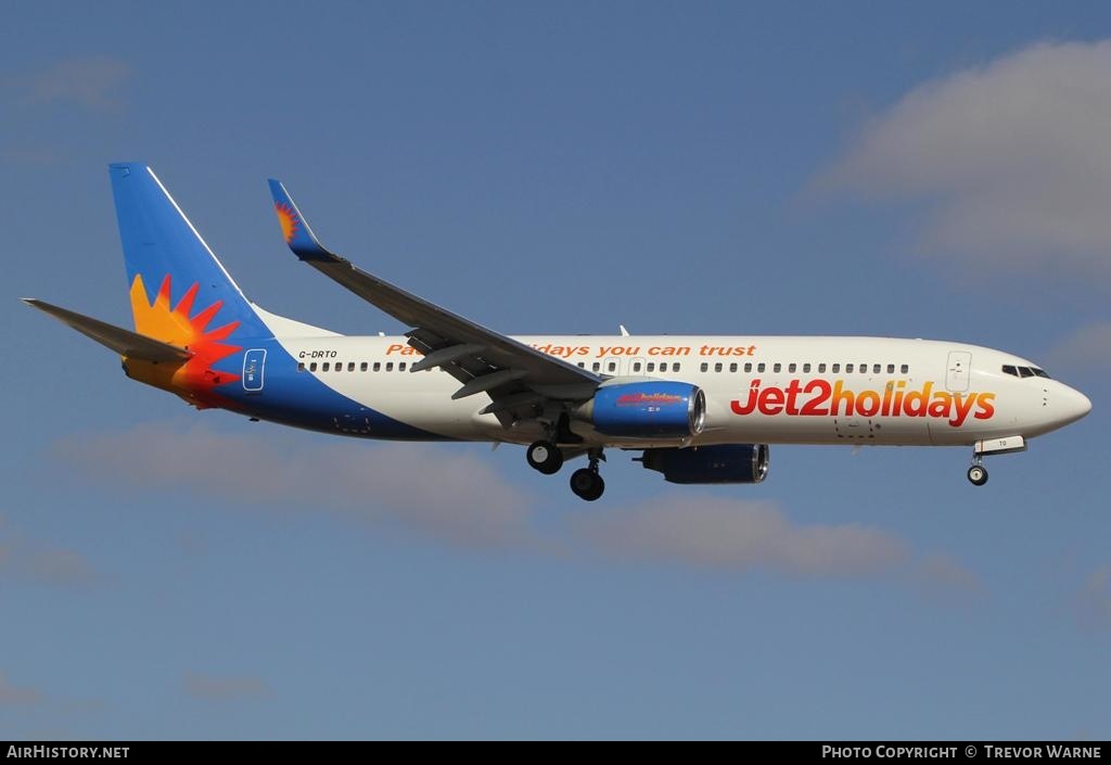 Aircraft Photo of G-DRTO | Boeing 737-8JP | Jet2 Holidays | AirHistory.net #165288