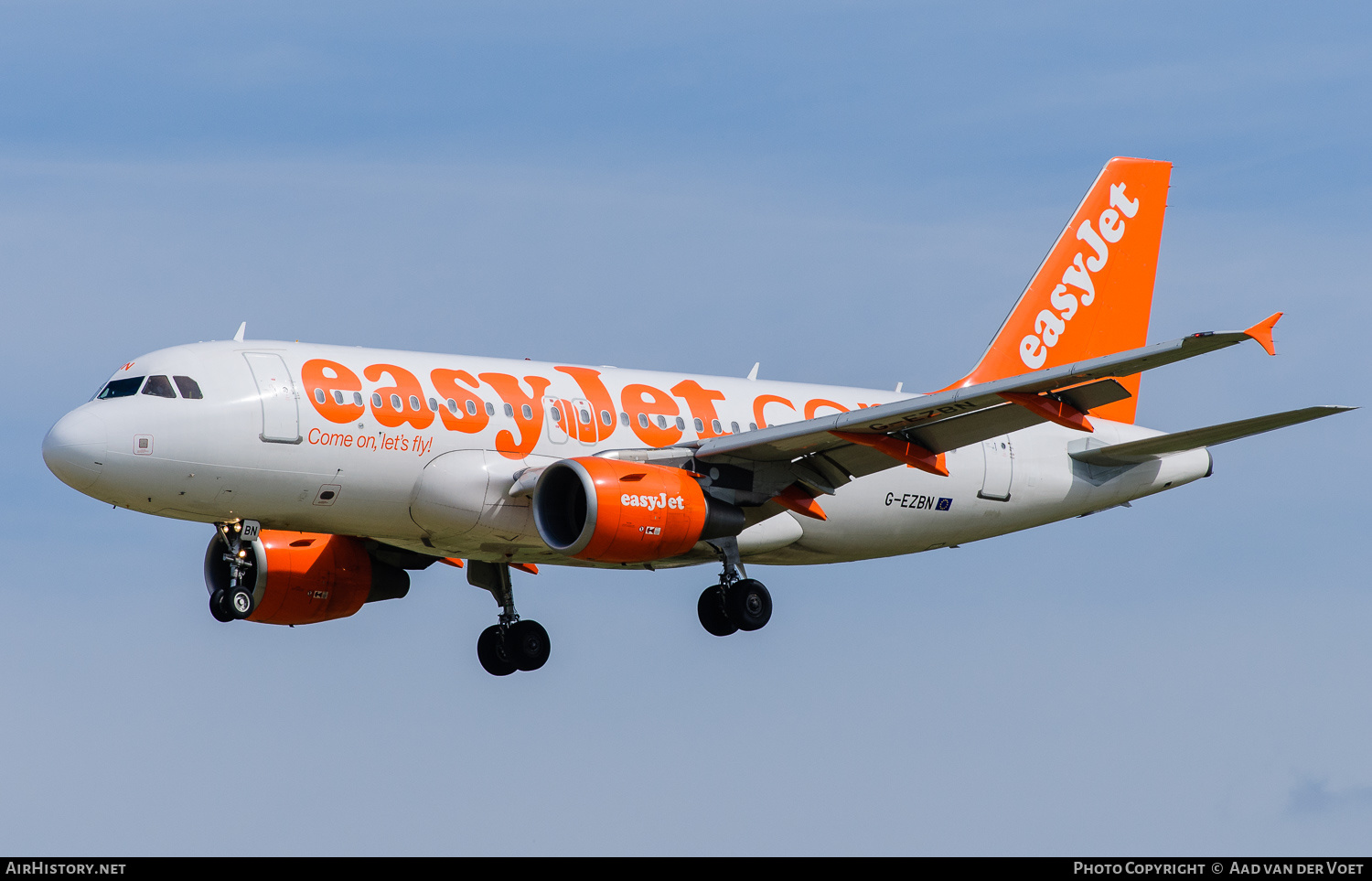 Aircraft Photo of G-EZBN | Airbus A319-111 | EasyJet | AirHistory.net #165292