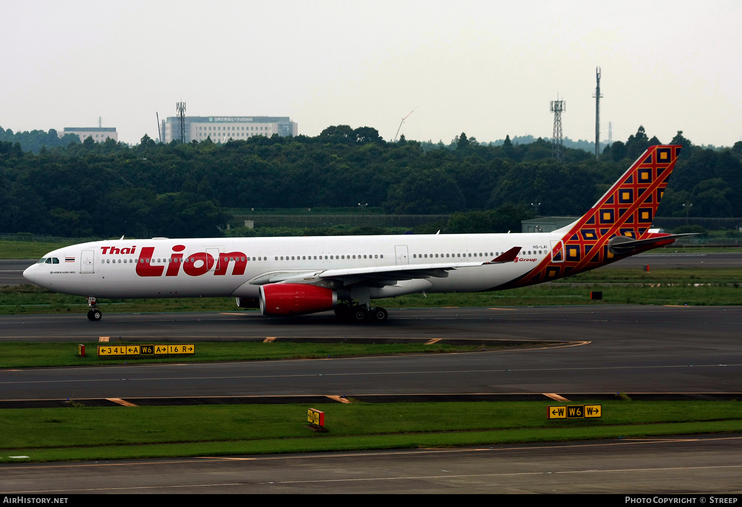 Aircraft Photo of HS-LAI | Airbus A330-343 | Thai Lion Air | AirHistory.net #165295