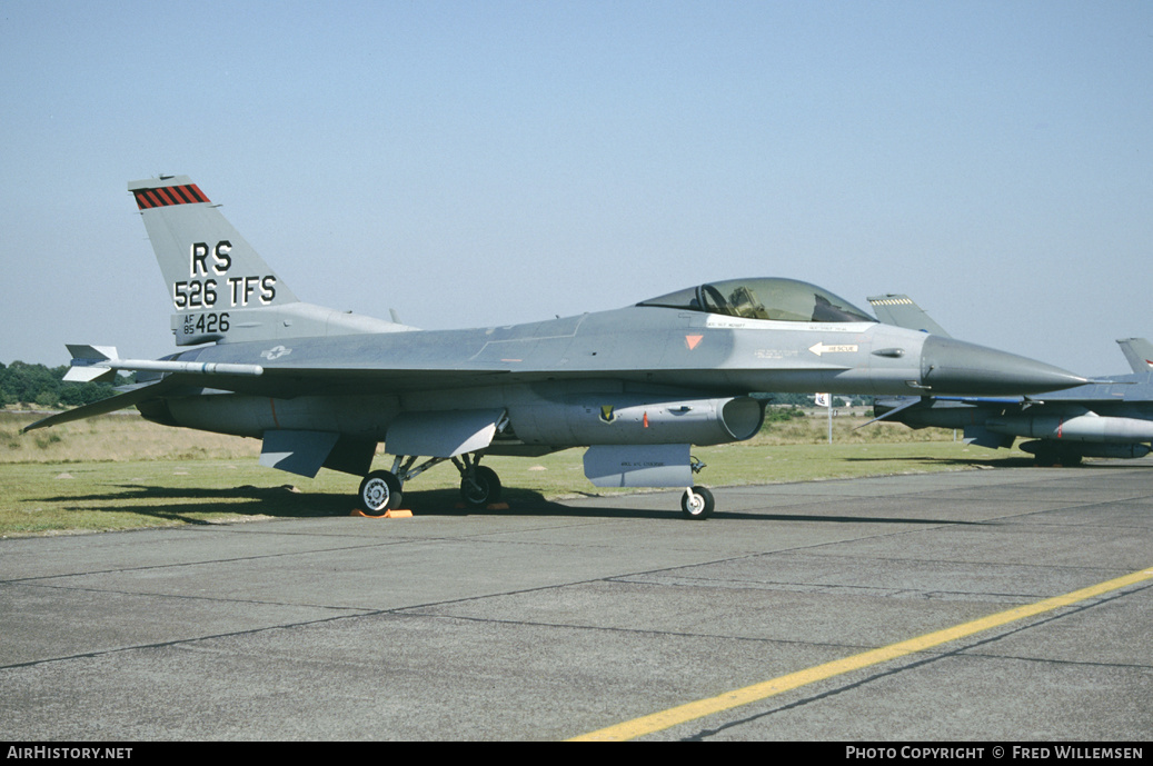 Aircraft Photo of 85-1426 / AF85-426 | General Dynamics F-16C Fighting Falcon | USA - Air Force | AirHistory.net #165315