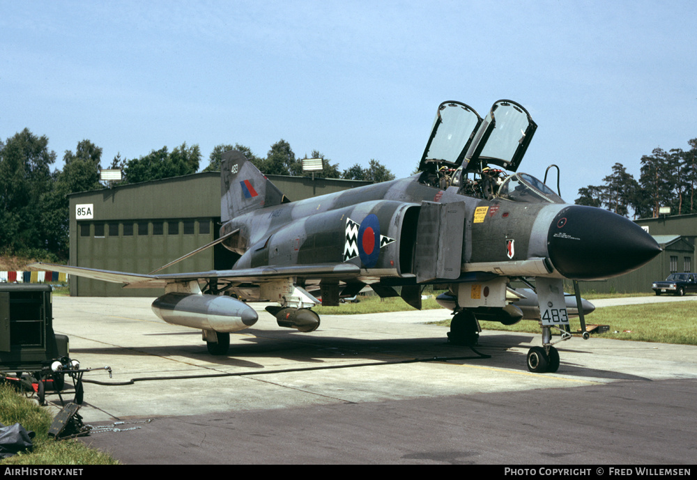 Aircraft Photo of XV483 | McDonnell Douglas F-4M Phantom FGR2 | UK - Air Force | AirHistory.net #165316