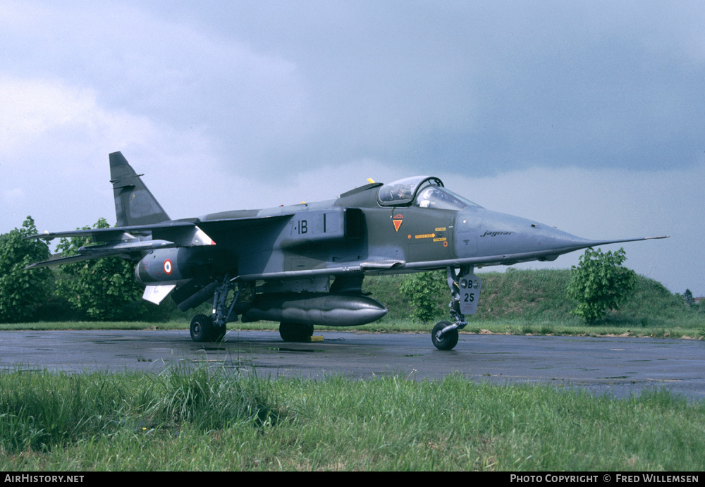 Aircraft Photo of A25 | Sepecat Jaguar A | France - Air Force | AirHistory.net #165318