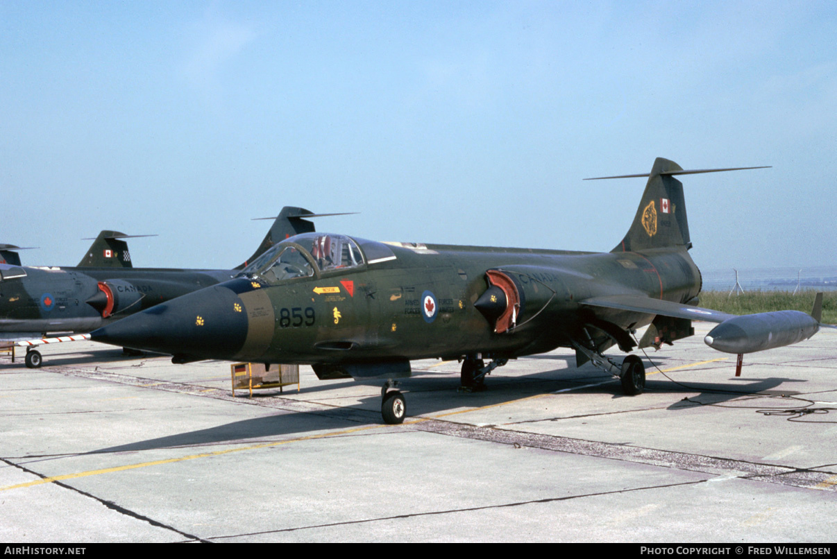 Aircraft Photo of 104859 | Canadair CF-104 Starfighter | Canada - Air Force | AirHistory.net #165319