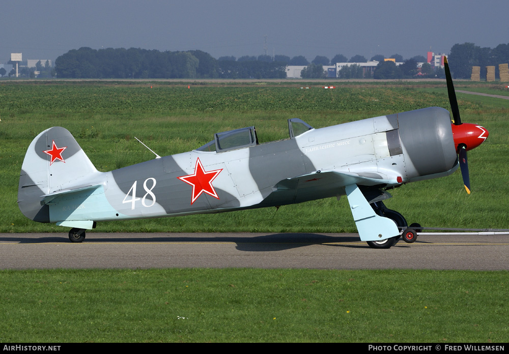 Aircraft Photo of RA-3482K / 48 white | Yakovlev Yak-3U | Soviet Union - Air Force | AirHistory.net #165328