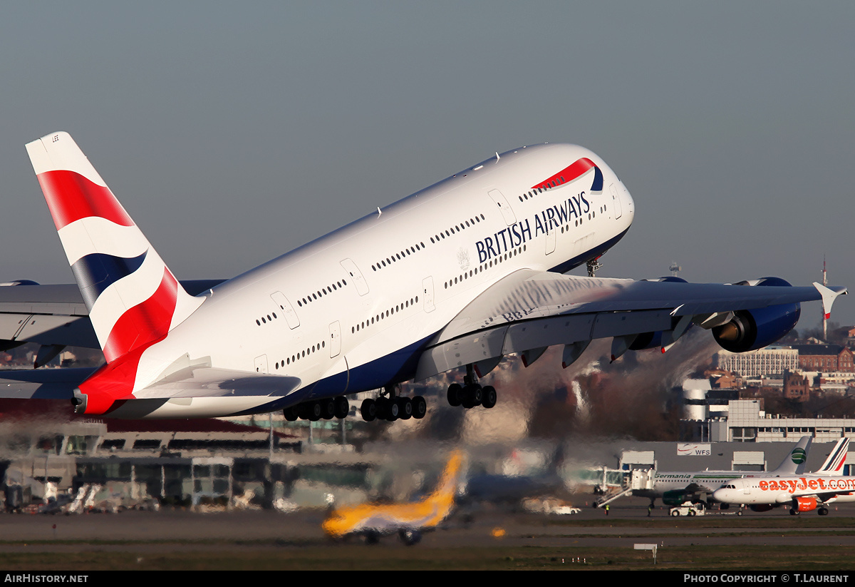 Aircraft Photo of F-WWAS | Airbus A380-841 | British Airways | AirHistory.net #165333