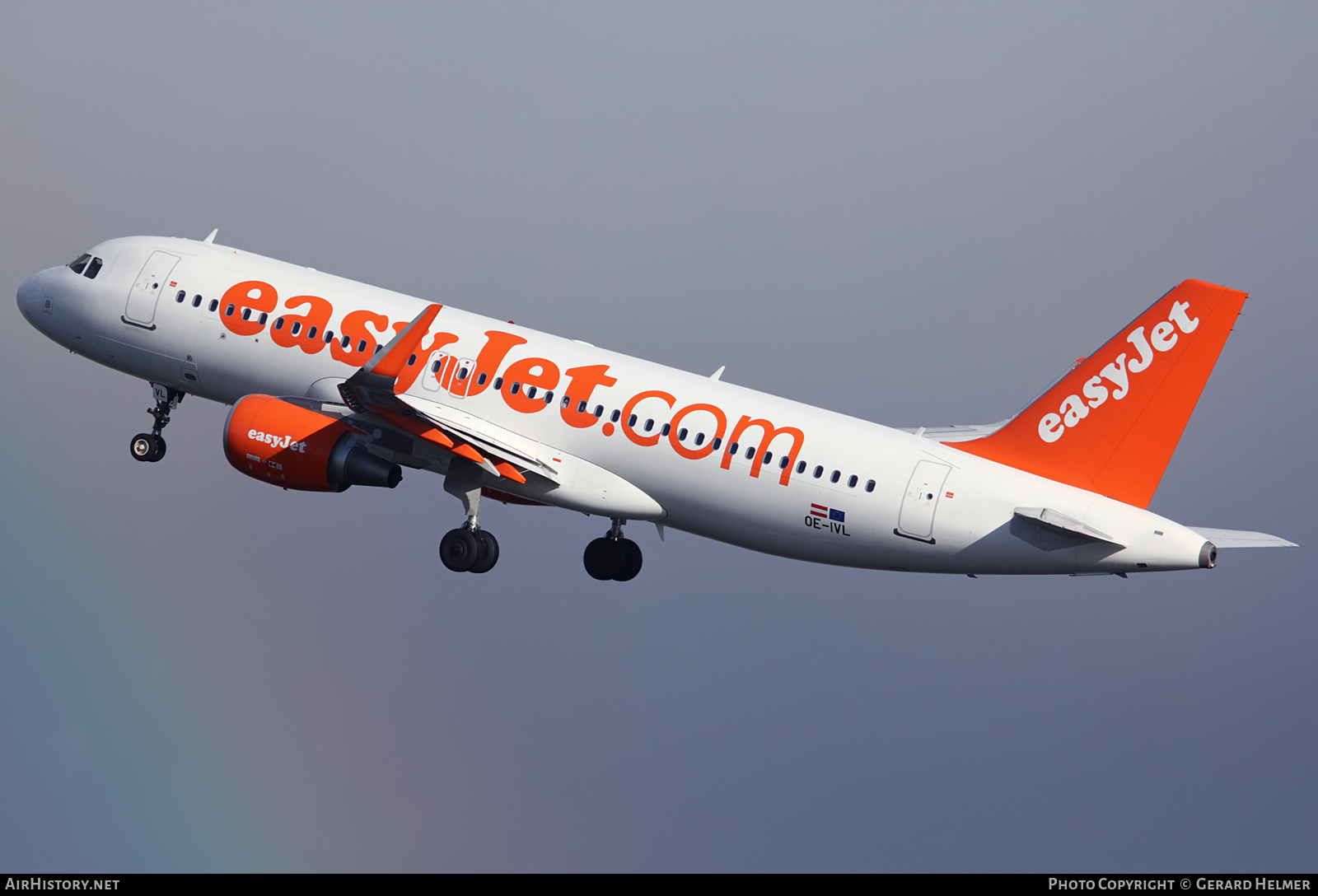 Aircraft Photo of OE-IVL | Airbus A320-214 | EasyJet | AirHistory.net #165346