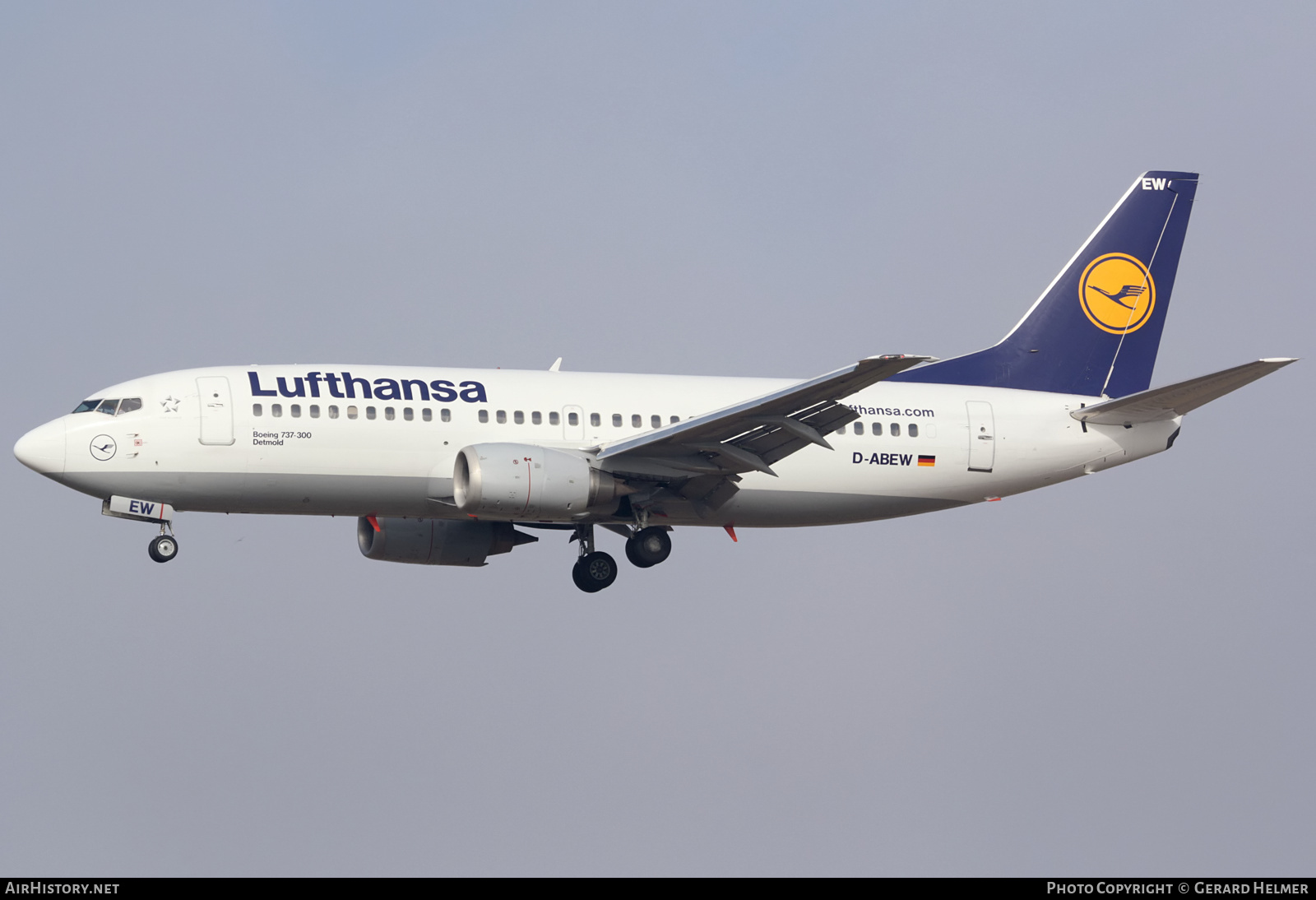 Aircraft Photo of D-ABEW | Boeing 737-330 | Lufthansa | AirHistory.net #165359
