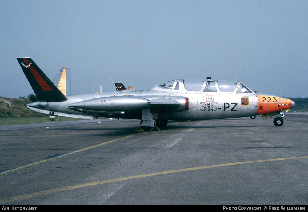 Aircraft Photo of 223 | Fouga CM-170R Magister | France - Air Force | AirHistory.net #165362