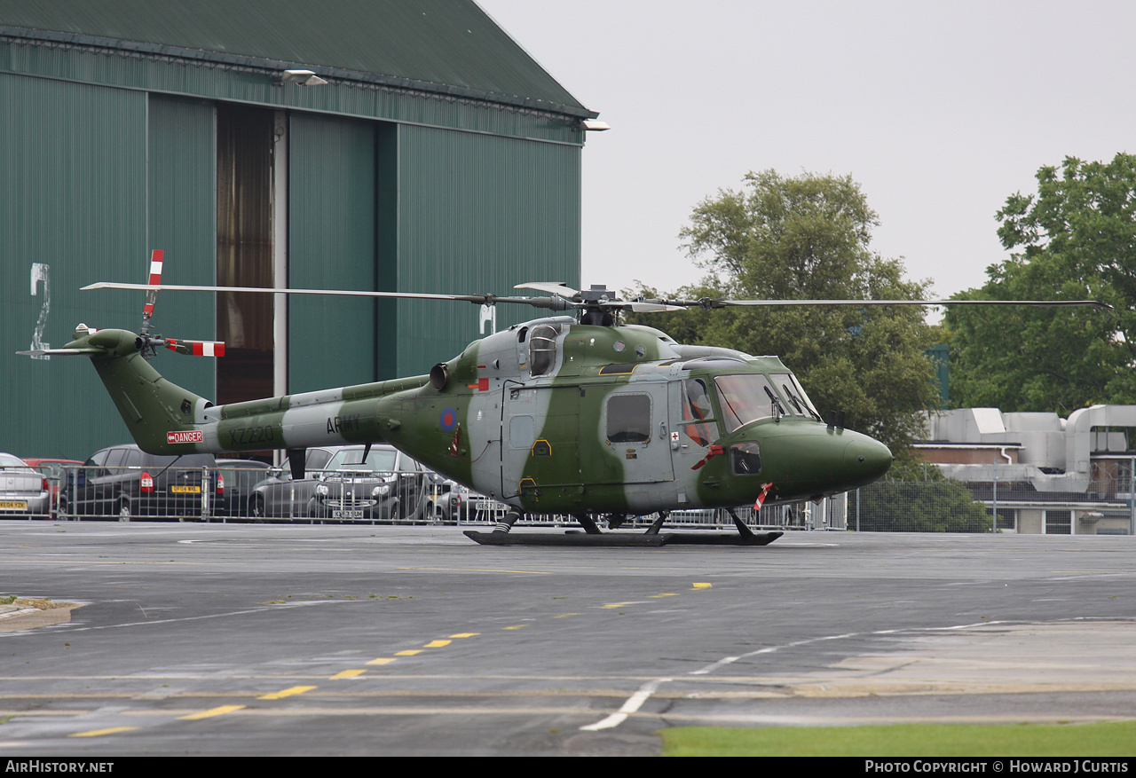 Aircraft Photo of XZ220 | Westland WG-13 Lynx AH7 | UK - Army | AirHistory.net #165371