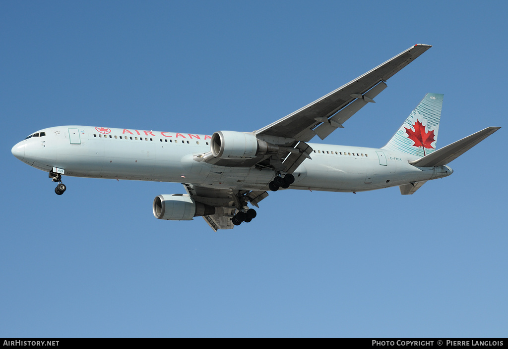 Aircraft Photo of C-FXCA | Boeing 767-375/ER | Air Canada | AirHistory.net #165389