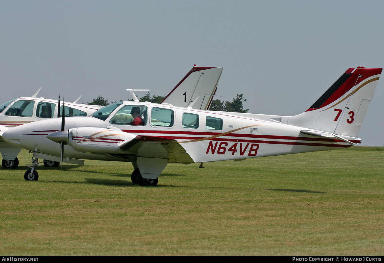Aircraft Photo of N64VB | Beech 58 Baron | AirHistory.net #165391