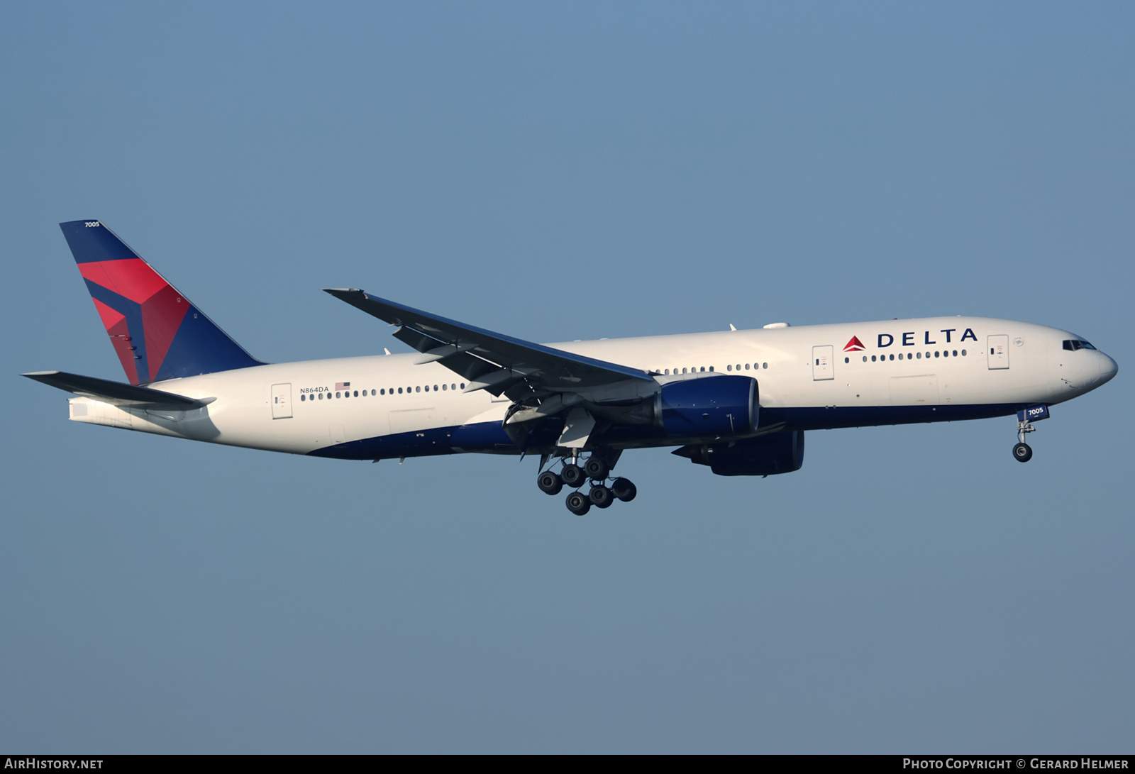 Aircraft Photo of N864DA | Boeing 777-232/ER | Delta Air Lines | AirHistory.net #165398