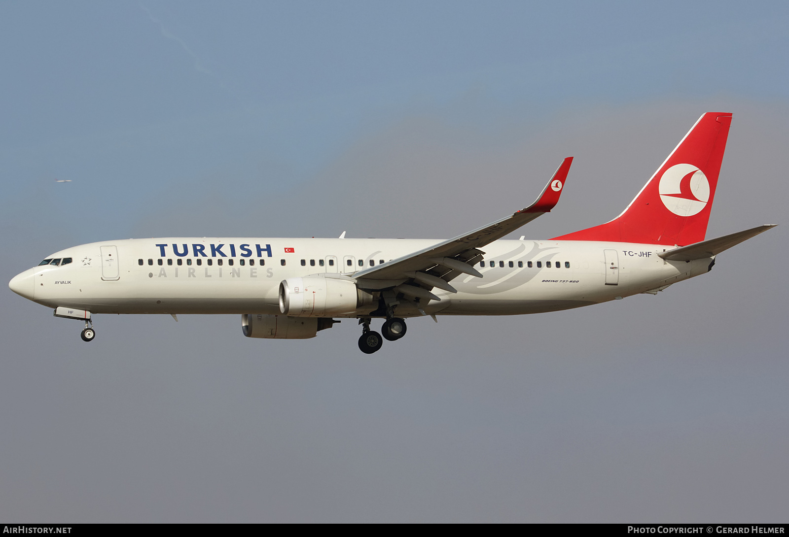 Aircraft Photo of TC-JHF | Boeing 737-8F2 | Turkish Airlines | AirHistory.net #165404
