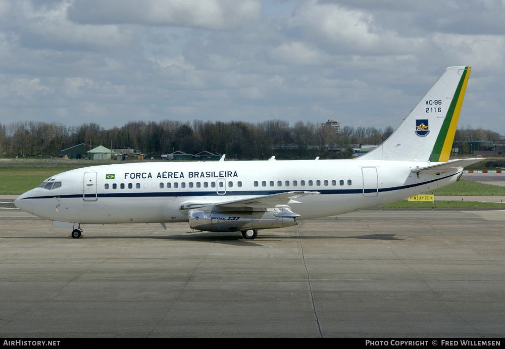 Aircraft Photo of 2116 | Boeing VC-96 (737-2N3/Adv) | Brazil - Air Force | AirHistory.net #165408