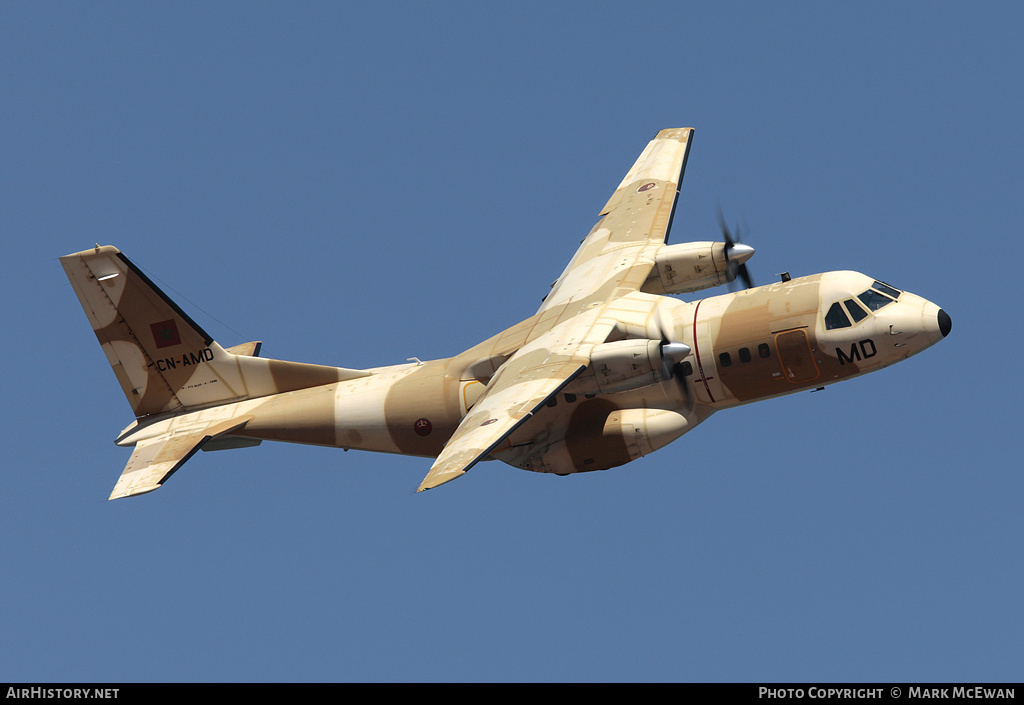 Aircraft Photo of CNA-MD | CASA/IPTN CN235M-100 | Morocco - Air Force | AirHistory.net #165412