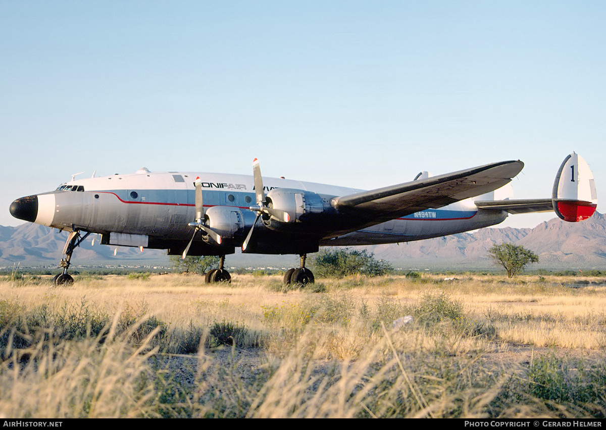 Aircraft Photo of N494TW | Lockheed C-121A Constellation | Conifair Aviation | AirHistory.net #165442