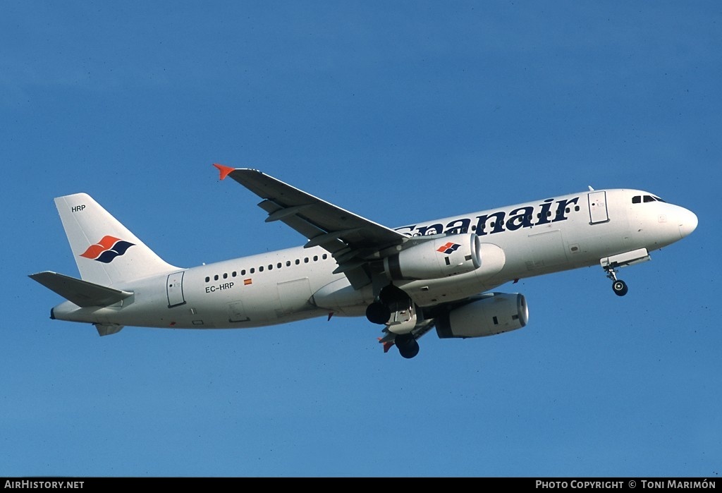 Aircraft Photo of EC-HRP | Airbus A320-232 | Spanair | AirHistory.net #165449