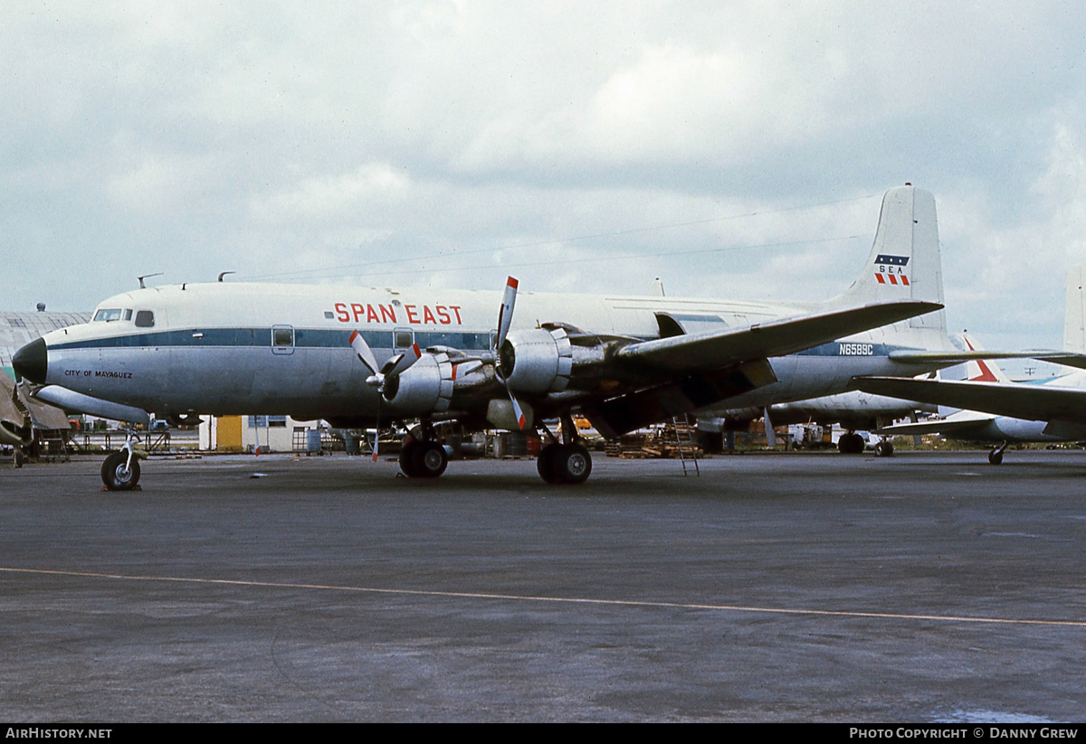 Aircraft Photo of N6589C | Douglas DC-6B(F) | Span East | AirHistory.net #165459