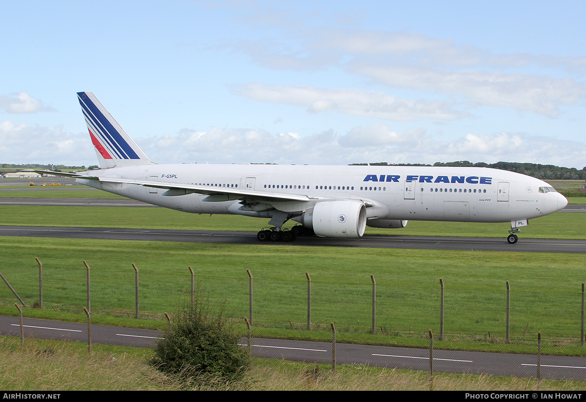Aircraft Photo of F-GSPL | Boeing 777-228/ER | Air France | AirHistory.net #165463