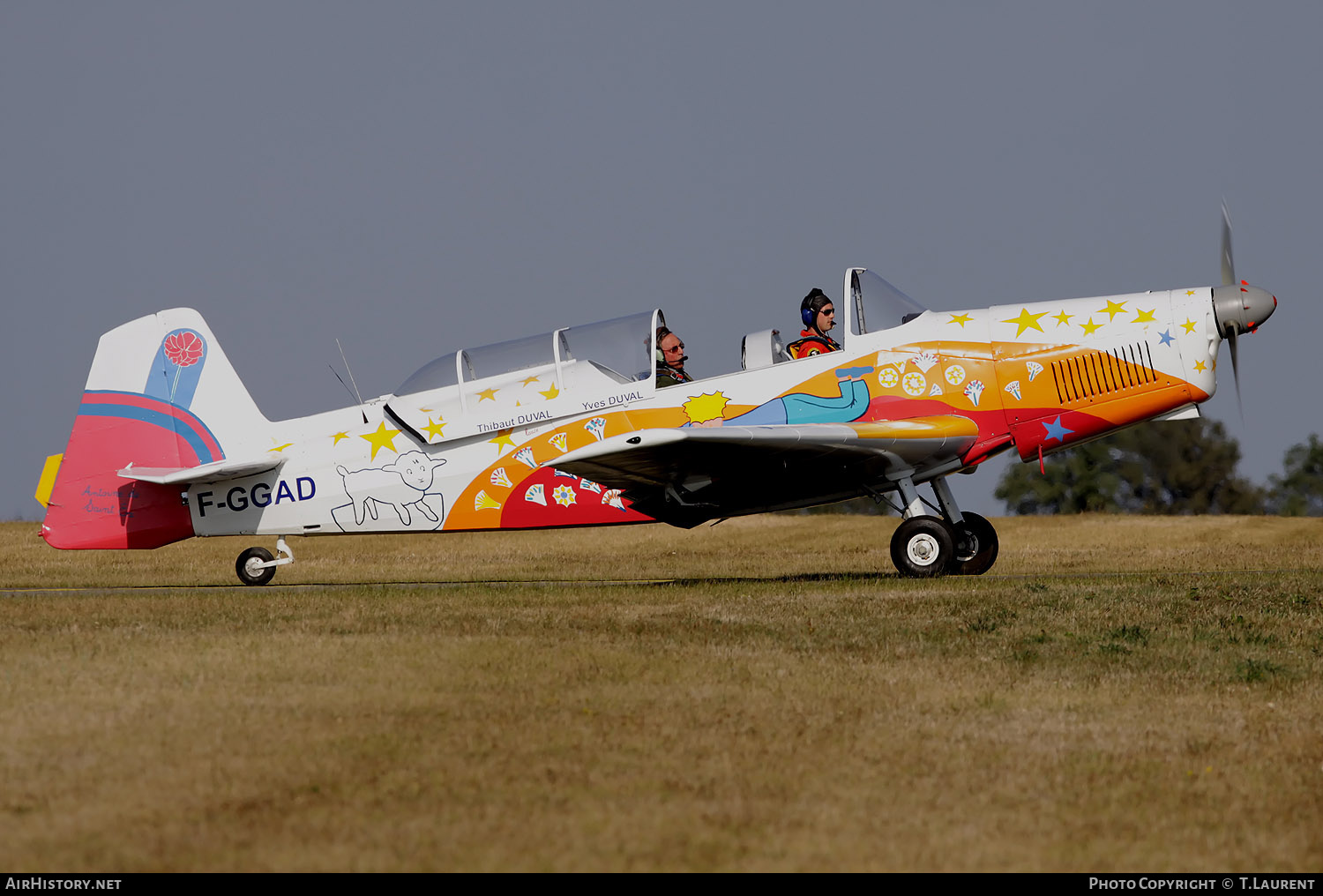 Aircraft Photo of F-GGAD | Zlin Z-526F Trener Master | AirHistory.net #165472