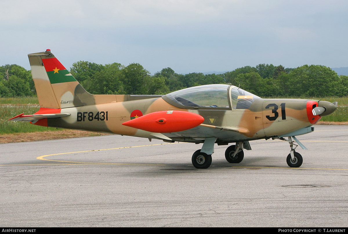 Aircraft Photo of G-NRRA / BF8431 | SIAI-Marchetti SF-260W Warrior | Burkina Faso - Air Force | AirHistory.net #165473