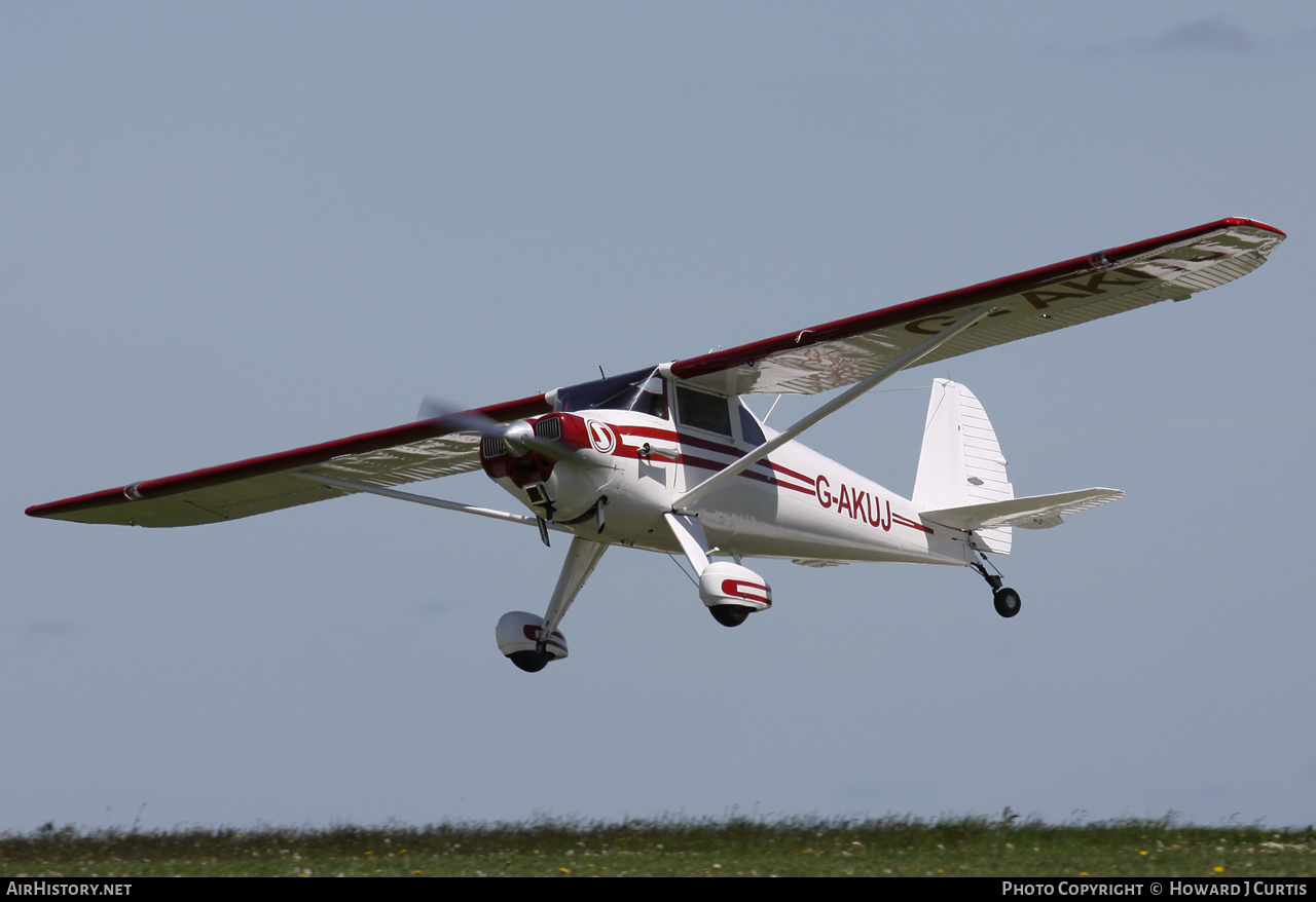 Aircraft Photo of G-AKUJ | Luscombe 8E Silvaire Deluxe | AirHistory.net #165476