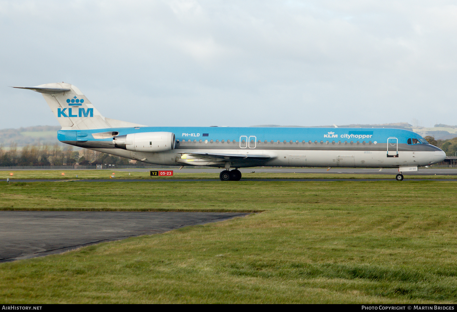 Aircraft Photo of PH-KLD | Fokker 100 (F28-0100) | KLM Cityhopper | AirHistory.net #165478