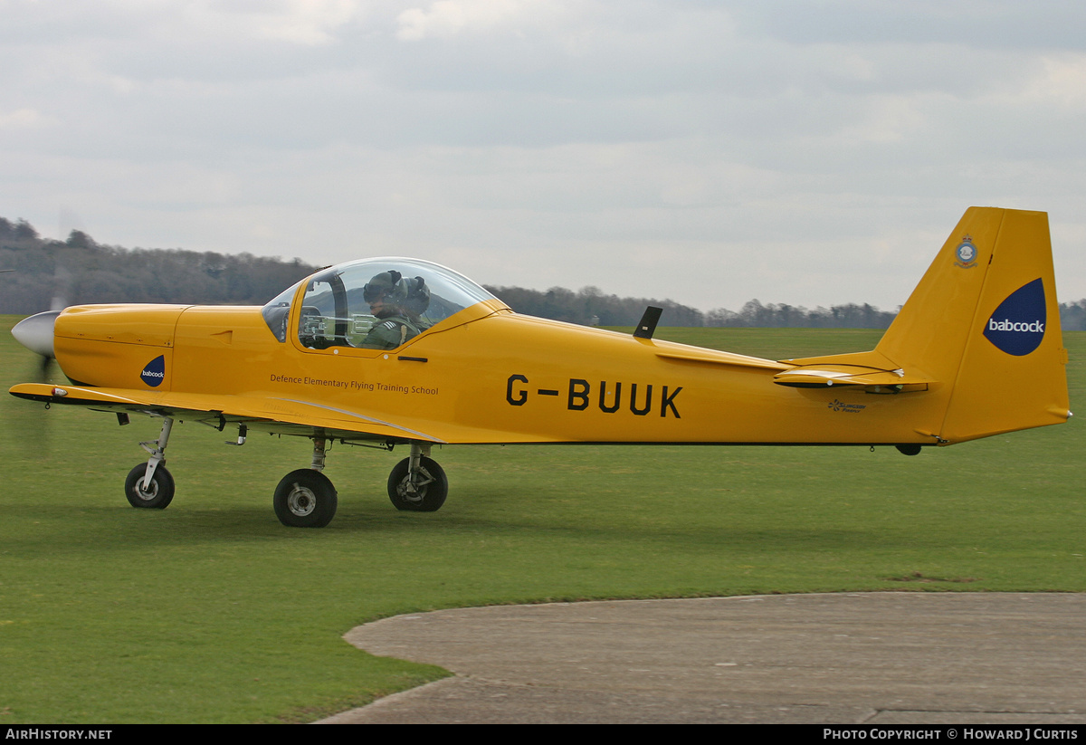 Aircraft Photo of G-BUUK | Slingsby T-67M Firefly Mk2 | Defence Elementary Flying Training School | AirHistory.net #165488