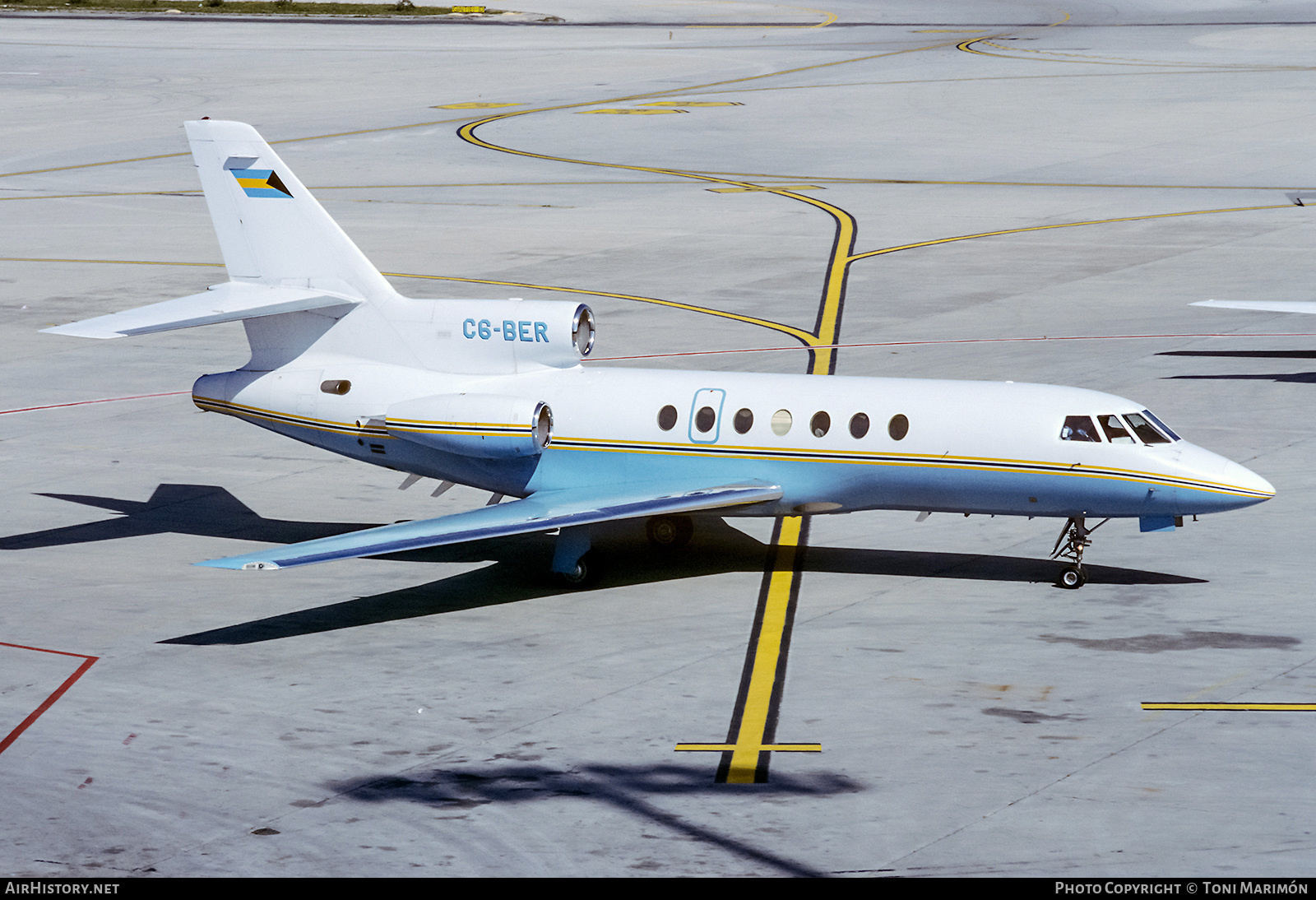 Aircraft Photo of C6-BER | Dassault Falcon 50 | AirHistory.net #165491