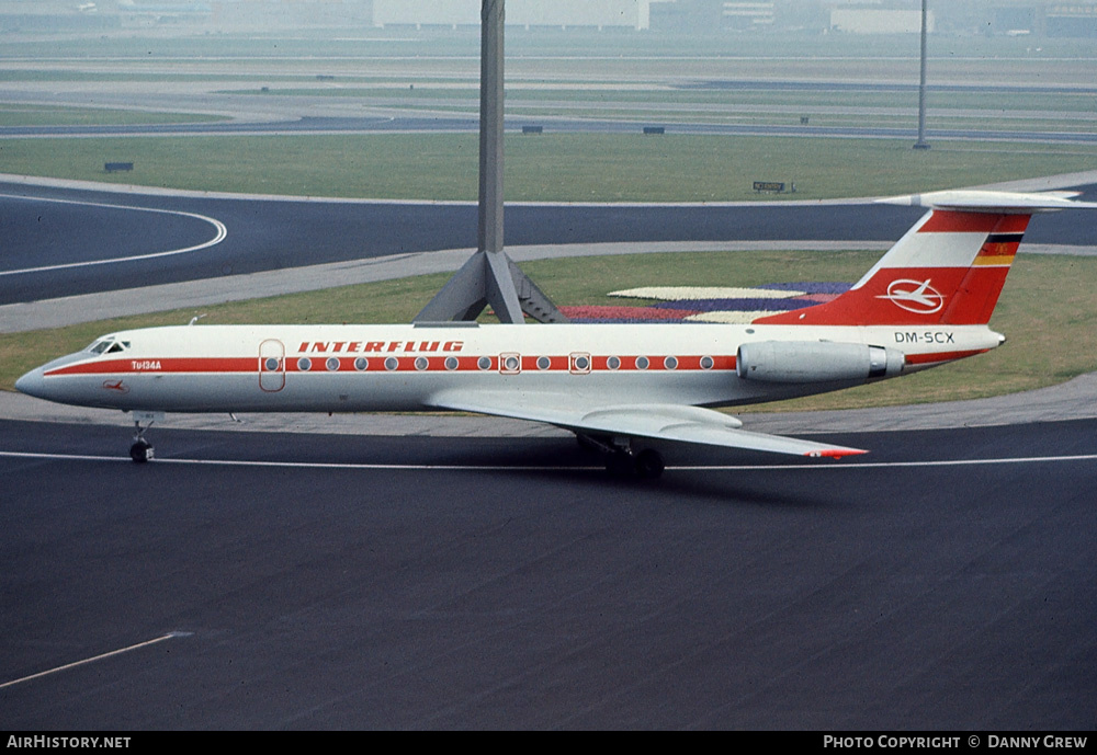 Aircraft Photo of DM-SCX | Tupolev Tu-134A | Interflug | AirHistory.net #165494