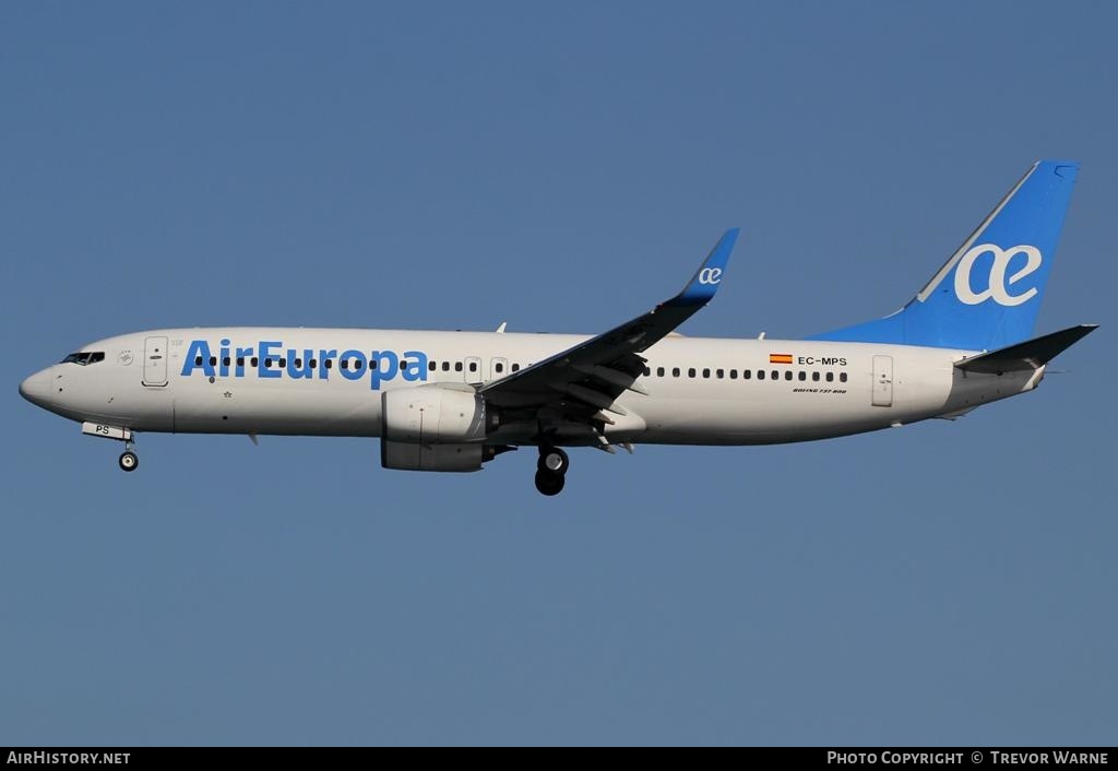 Aircraft Photo of EC-MPS | Boeing 737-800 | Air Europa | AirHistory.net #165512