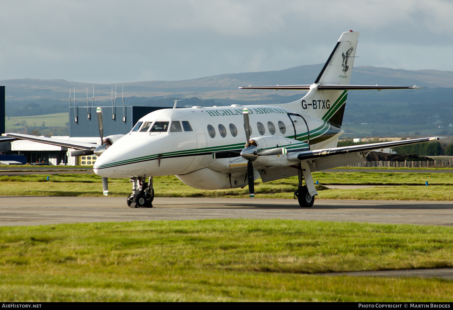 Aircraft Photo of G-BTXG | British Aerospace BAe-3102 Jetstream 31 | Highland Airways | AirHistory.net #165513
