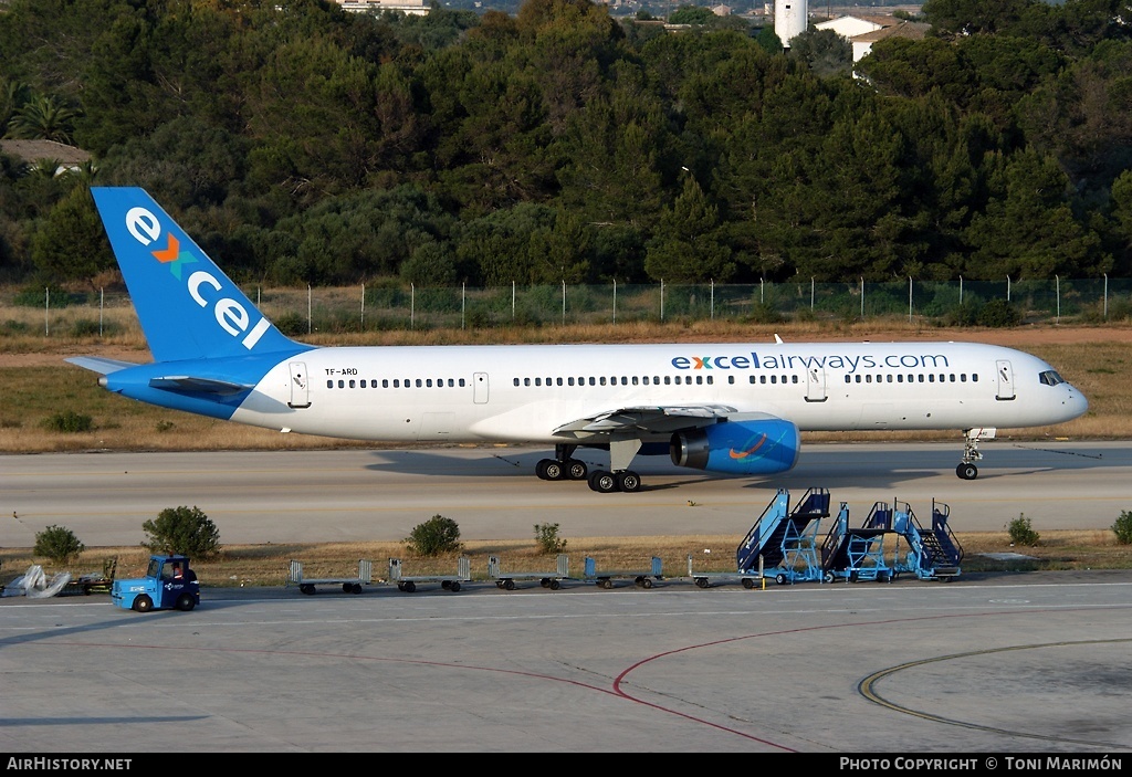 Aircraft Photo of TF-ARD | Boeing 757-225 | Excel Airways | AirHistory.net #165520