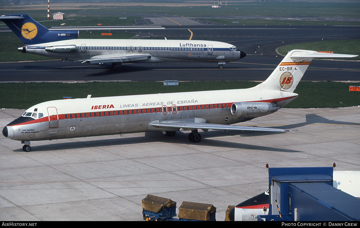 Aircraft Photo of EC-BIK | McDonnell Douglas DC-9-32 | Iberia | AirHistory.net #165527