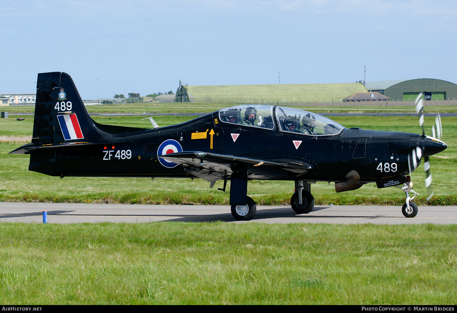 Aircraft Photo of ZF489 | Short S-312 Tucano T1 | UK - Air Force | AirHistory.net #165529